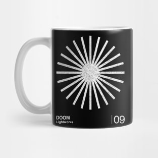 DOOM / Minimalist Graphic Design Fan Artwork Tribute Mug